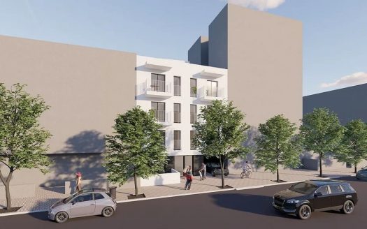 Фасад нового жилого комплекса на проспекте Салоу, вид с улицы