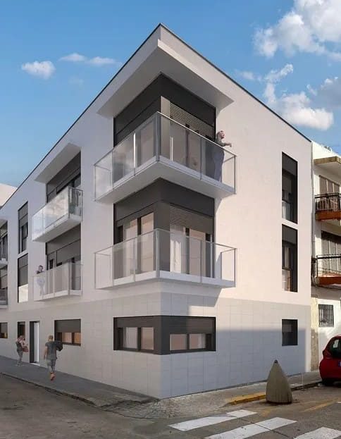 Новый жилой комплекс ELAND-SITGES, современный фасад, Ситжес