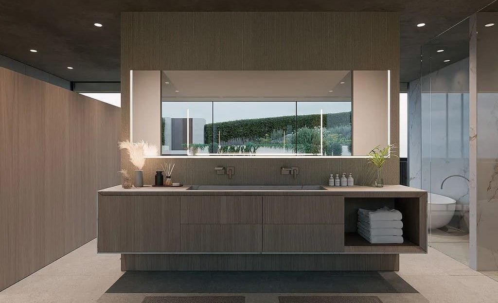 Современная кухня с островом и минималистичным дизайном