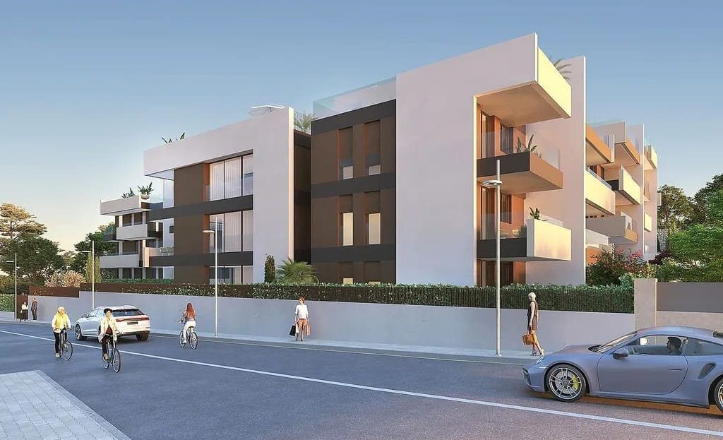 Фасад одного из зданий комплекса Els Cossis