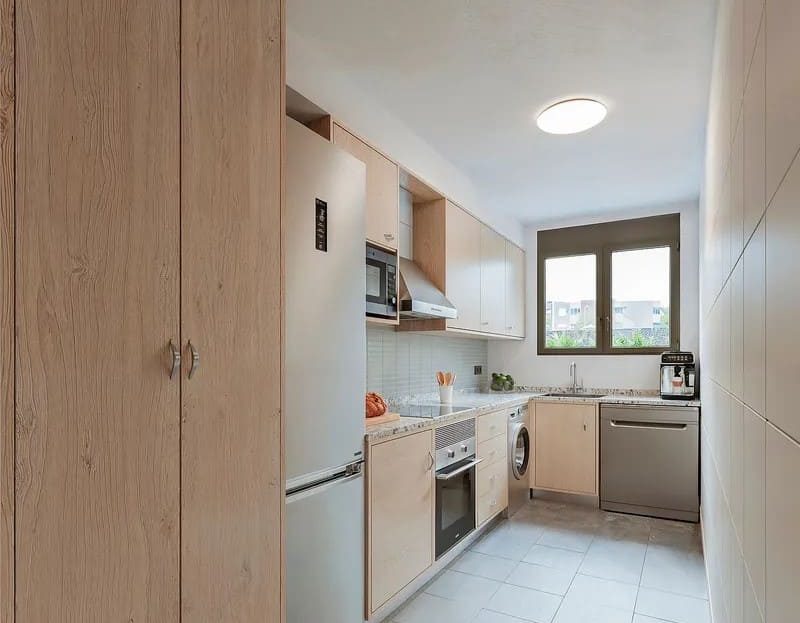 Полностью оборудованная кухня в квартире Macià Vila