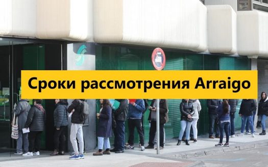 Сроки рассмотрения Arraigo в Испании